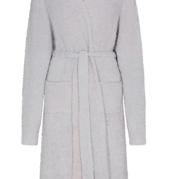SKIMS Cozy Knit Robe - Zen Blue NWT - Picture 6 of 7